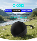 KP-847 Haut-parleur Bluetooth portable avec RGB lumière ambiante usine directe Stock prêt Featur