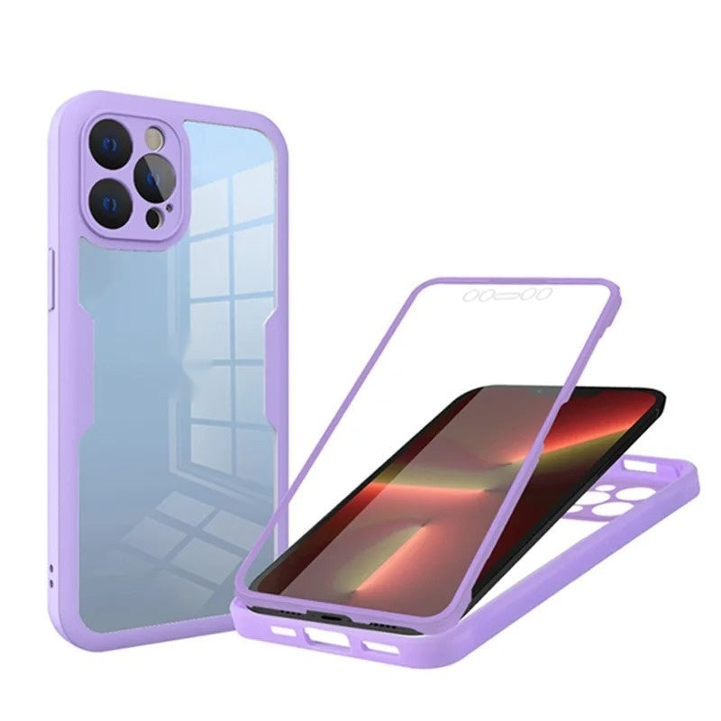 Shell Membrane boîtier de téléphone intégré résistant à la chute boîtier de protection transparent