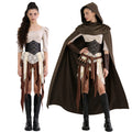 Costume d'Halloween rétro-médiéval