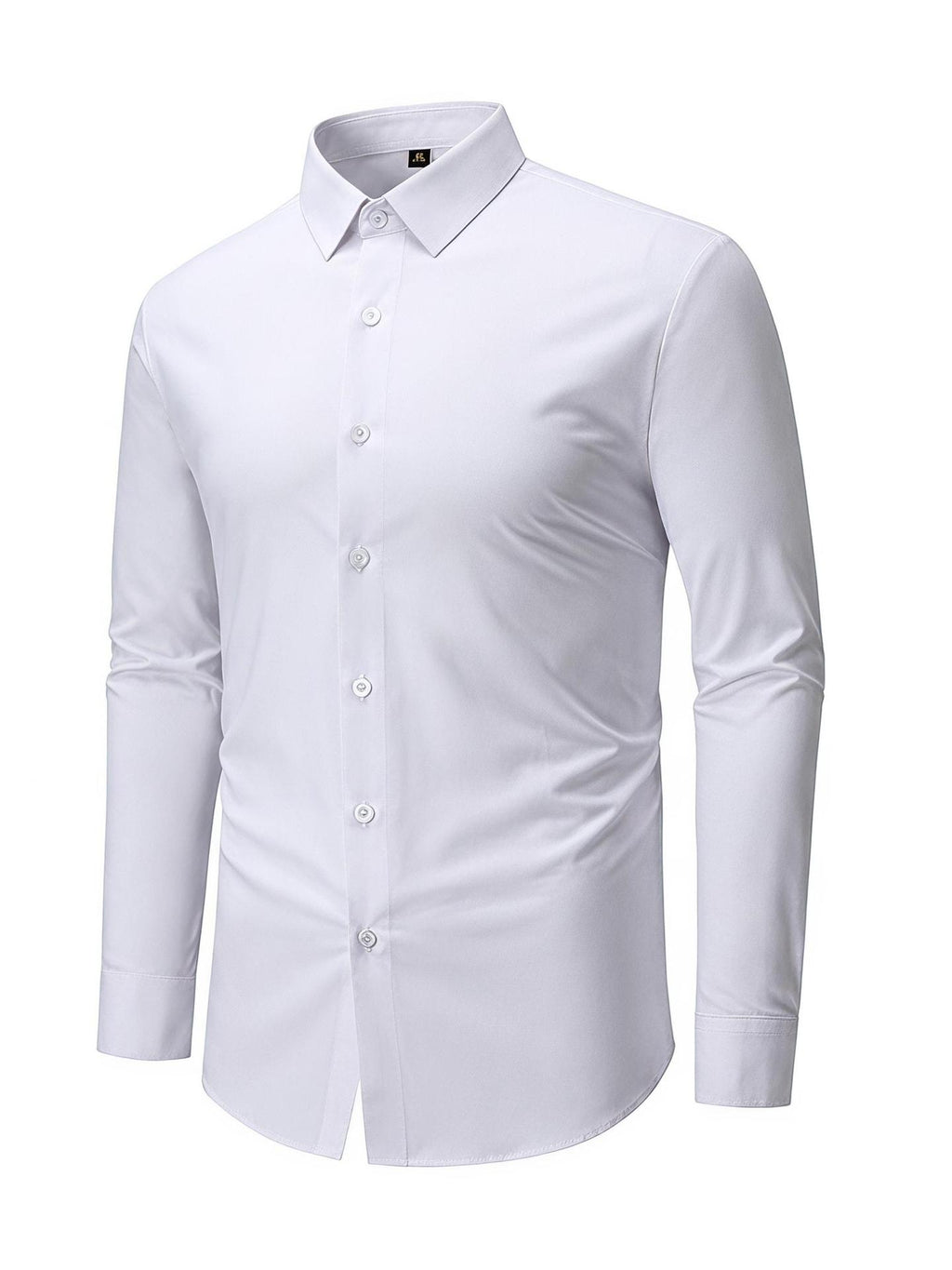 Jiana Amazon Bestseller Plus Taille Stretch sans ride chemise pour homme