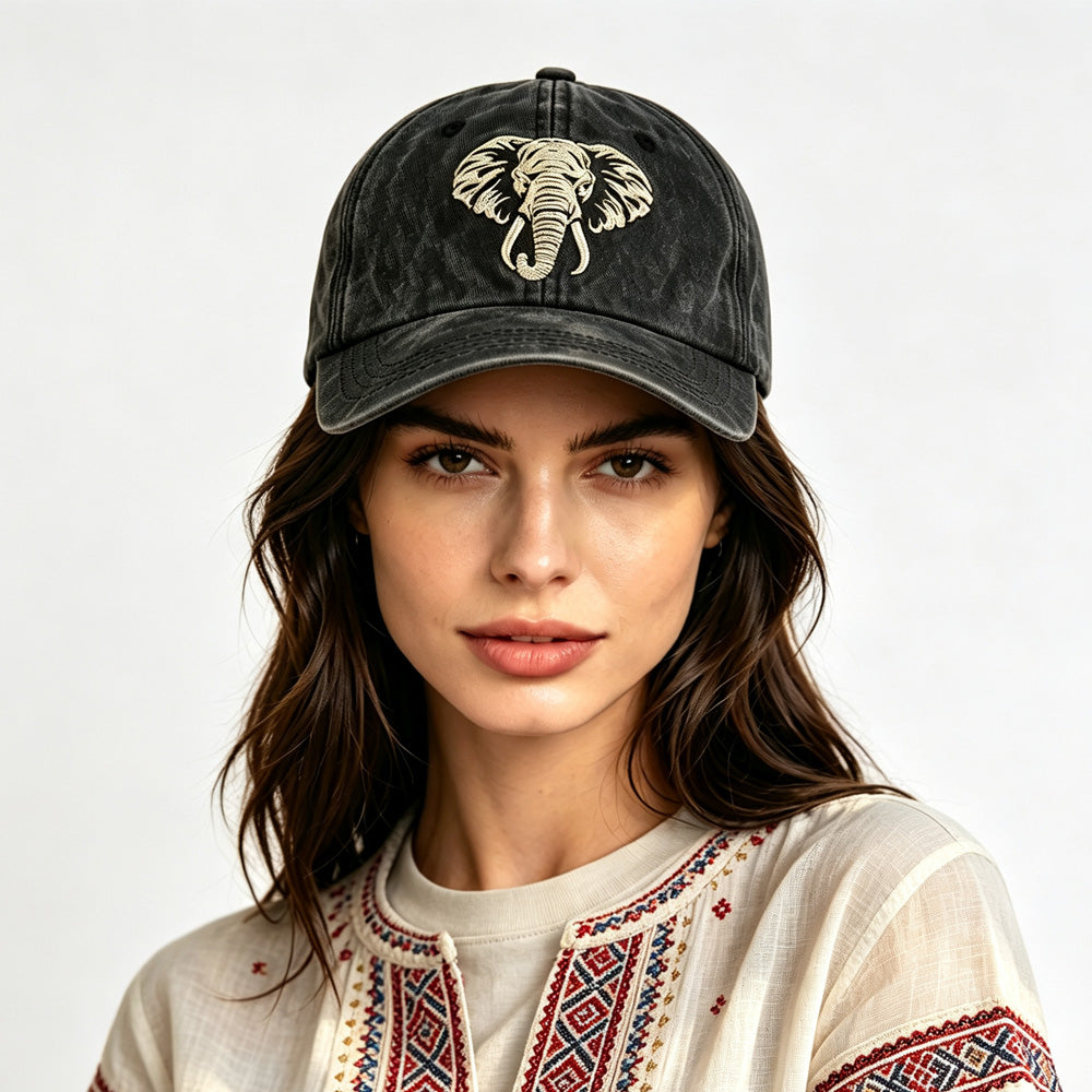 Casquette de baseball en coton lavé vintage 2pcs