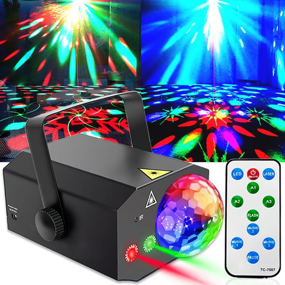 Éclairage de scène Lumières de couleur laser télécommandées