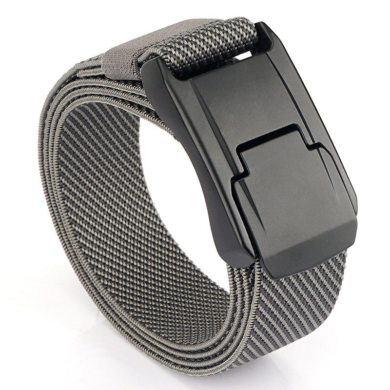 Ceinture tactique pour hommes Tissage occasionnel Élastique