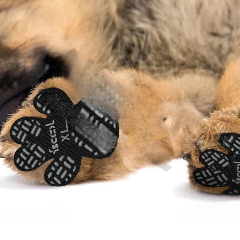 Poignées antidérapantes pour chien 4-Pack Pads de traction Paw Protecteur de chien