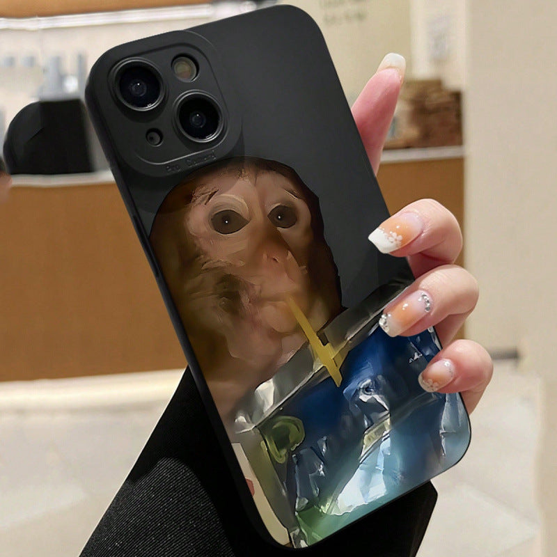 Monkey Student Matte Phone Case Soft Summary