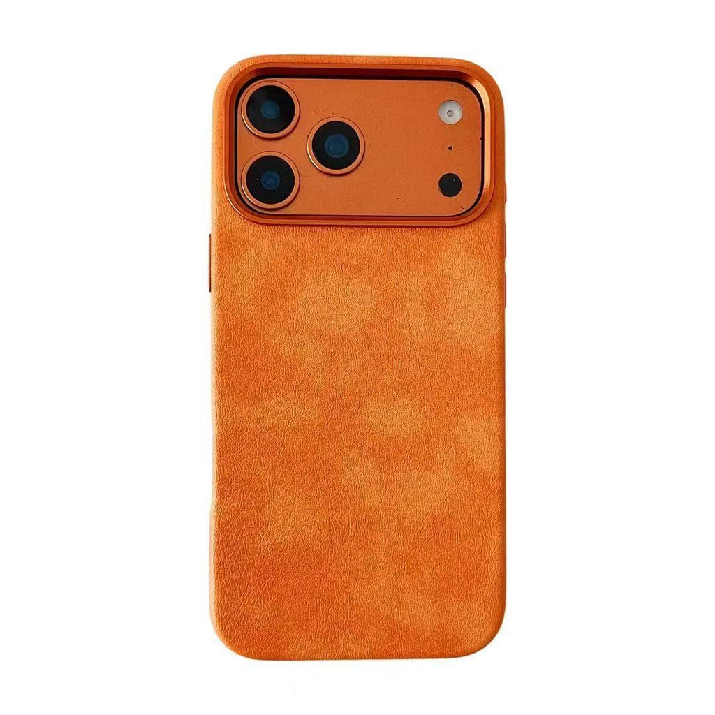 Boîte de téléphone en cuir véritable magnétique Drop Proof