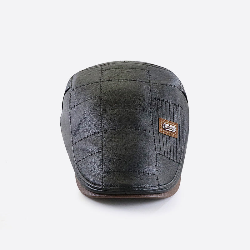 Chaud de cap en cuir avec cap en cuir PU fashionable