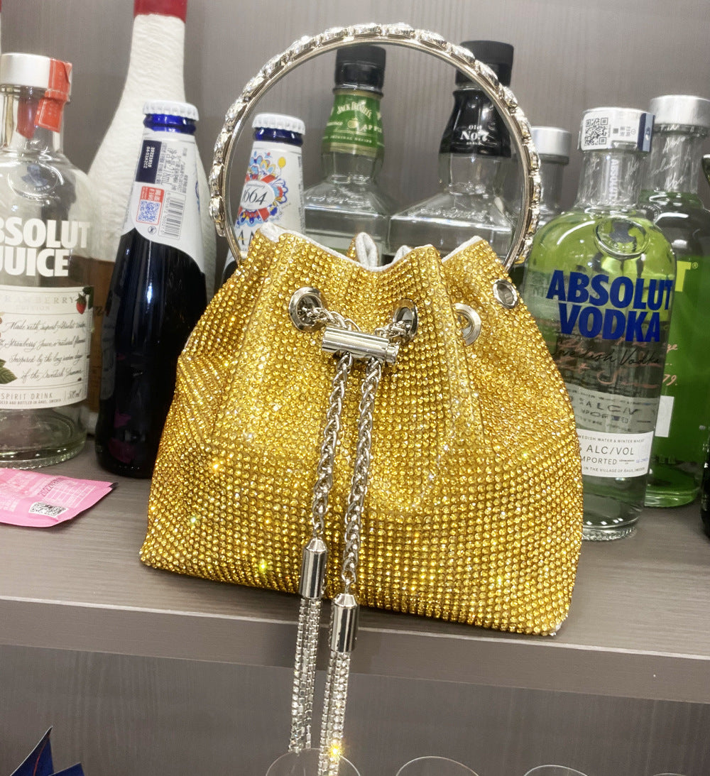 Sac à main en diamant brillant européen et américain pour les femmes
