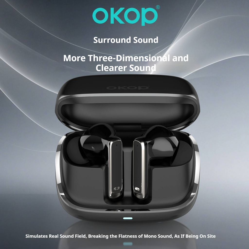 KP-218 Bruit sans fil Annulation dans l'oreille Sport Bluetooth Modèle avec batterie longue Li