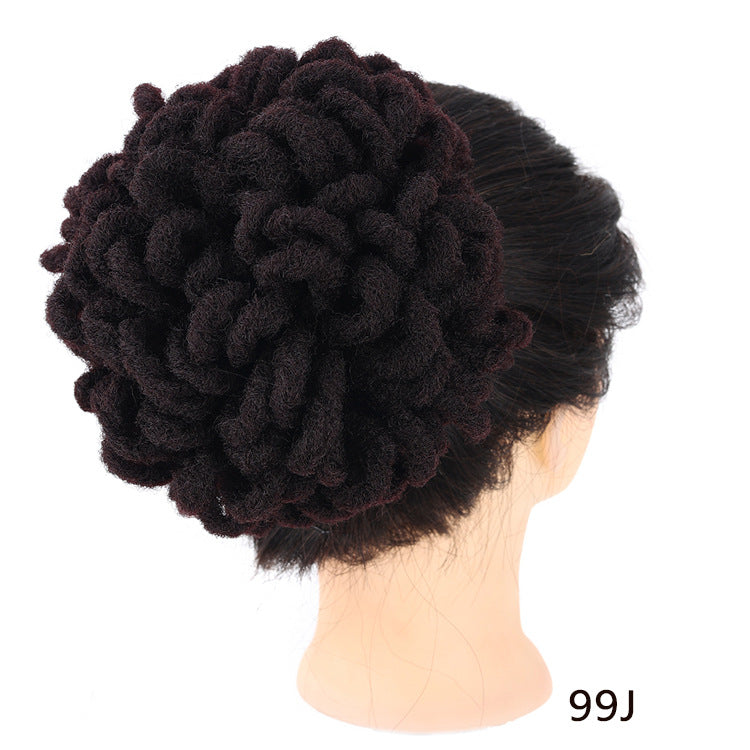 Sac à Cheveux Africain Bun Drawstring Dreadlocks Sac à Cheveux afro