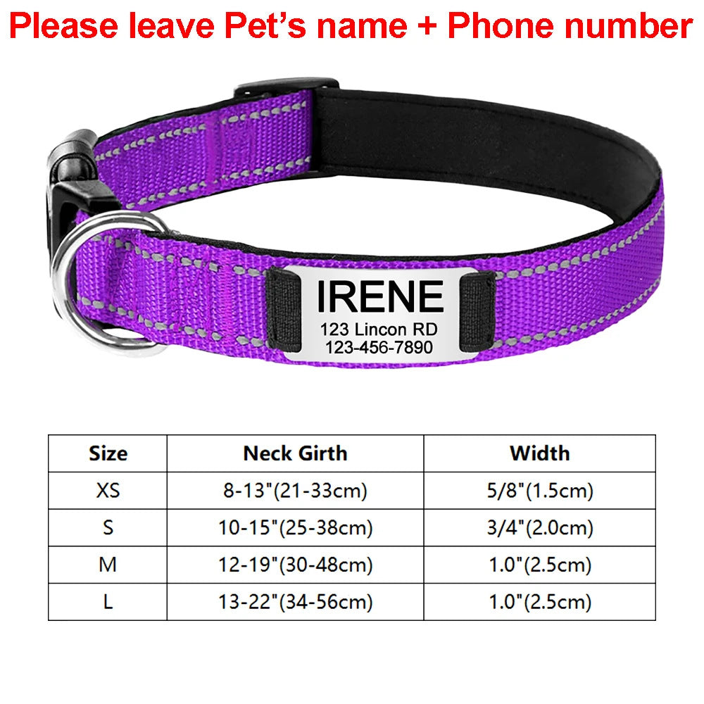 Accessoires de collier pour chien sculpté réglable