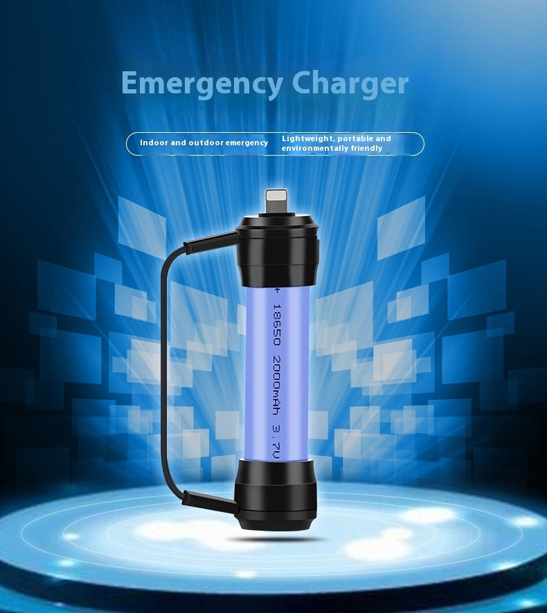 Téléphone portable Chargeur d'urgence Mini Portable Fast Power Bank