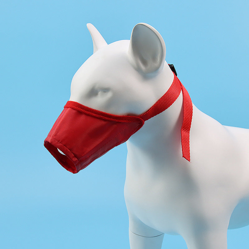 Couverture de bouche de chien réglable anti-bite