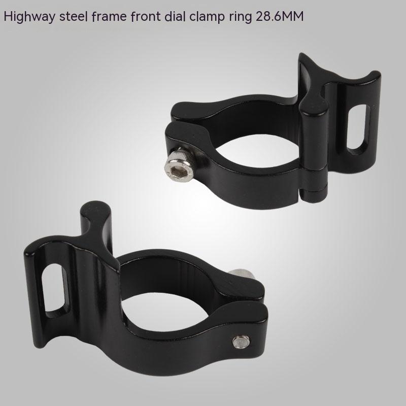 Highway vehicle frame steel clamp ring