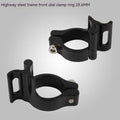 Highway vehicle frame steel clamp ring