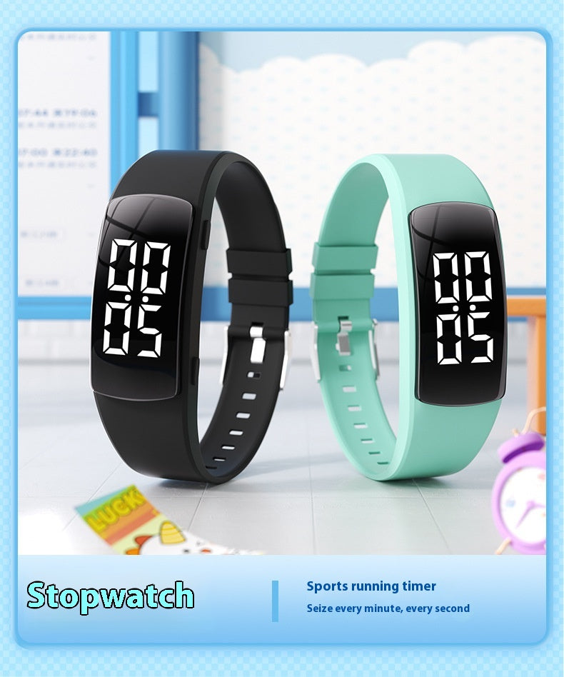 Horloge d'alarme de vibration Smart Waterproof Montre électronique