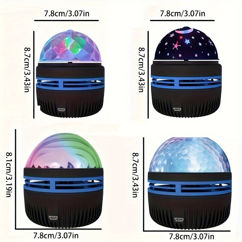 Eau Ripple Bedside Northern Lights Spiral Ambiance Light Starry Sky