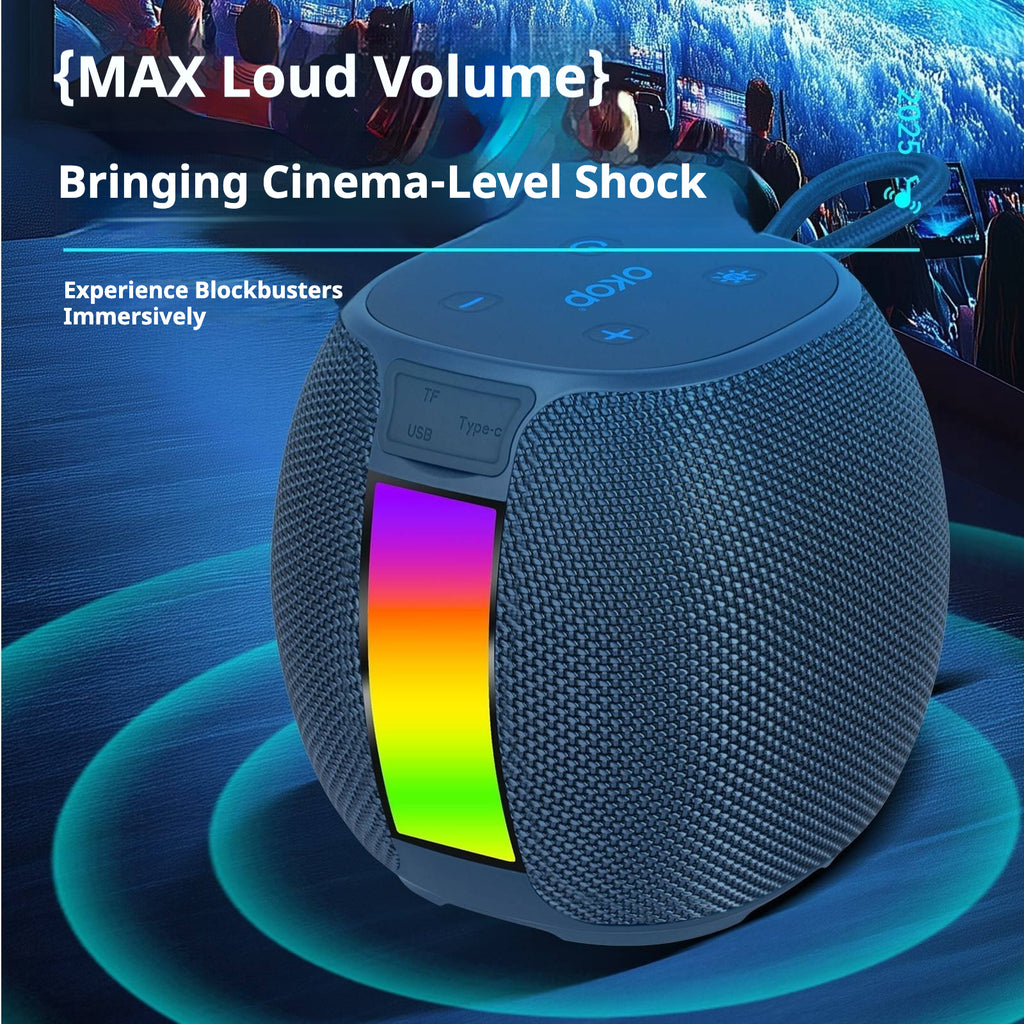 Haut-parleur Bluetooth portable KP-591 le mieux vendu avec mini-carte compatible RGB