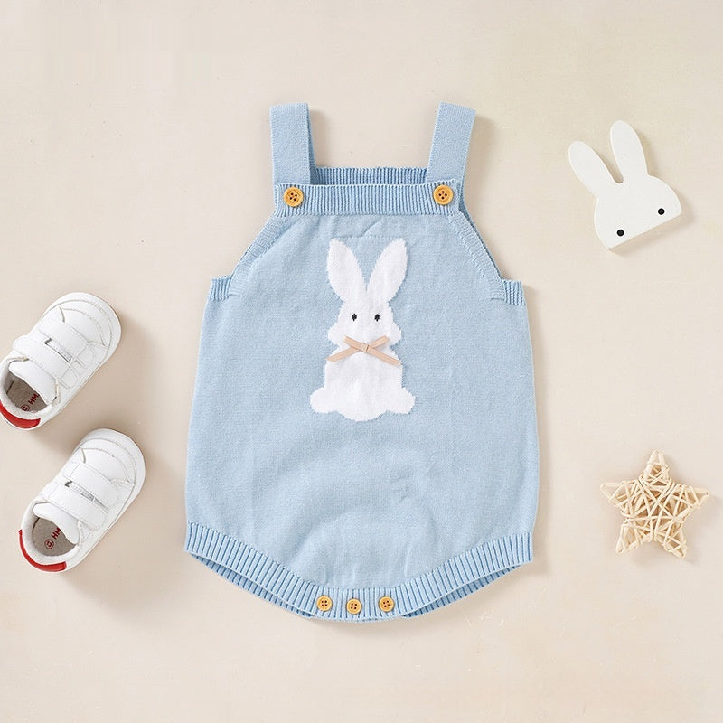 Bébé Sling mignon lapin Romper combinaison de saut