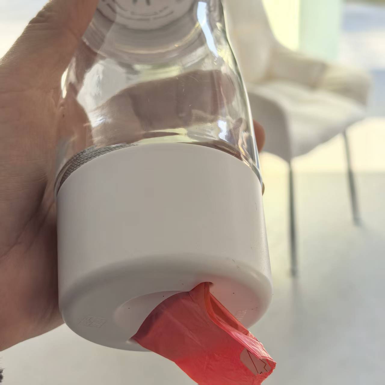 Pet Travel Cup Portable Outdoor Water Bouteille Feeder multifonctionnel