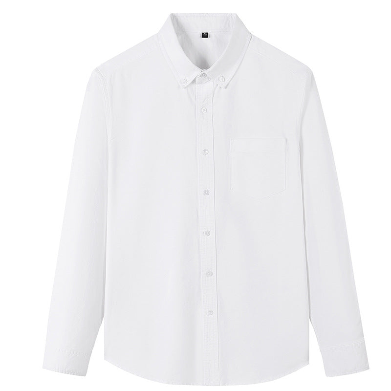 Oxford Cotton Shirt manches longues Style casual
