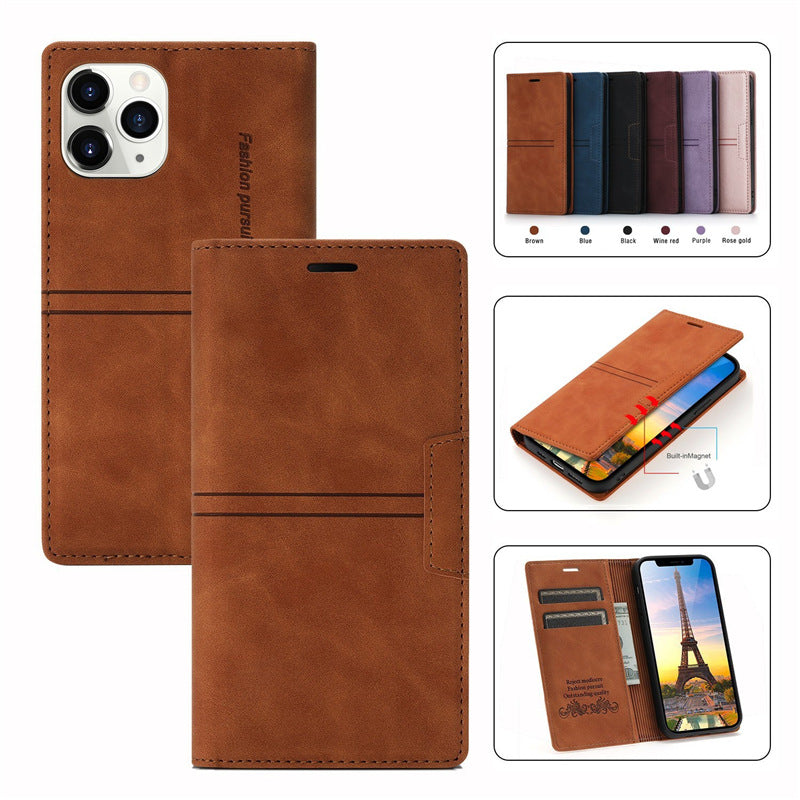 Boîtier de protection magnétique pour téléphones portables