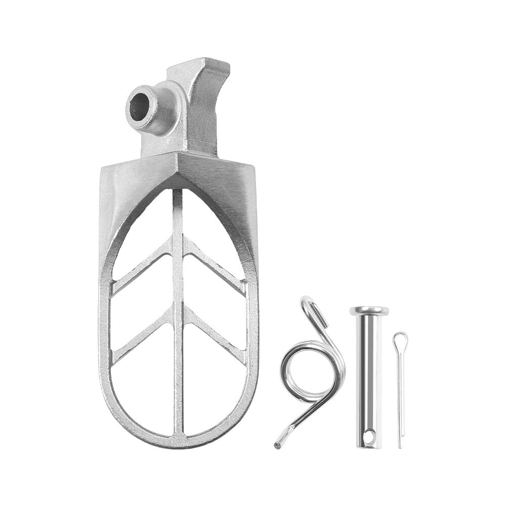 Convient pour H Onda K Awasaki Pair moto pied avant repose-pieds en acier inoxydable