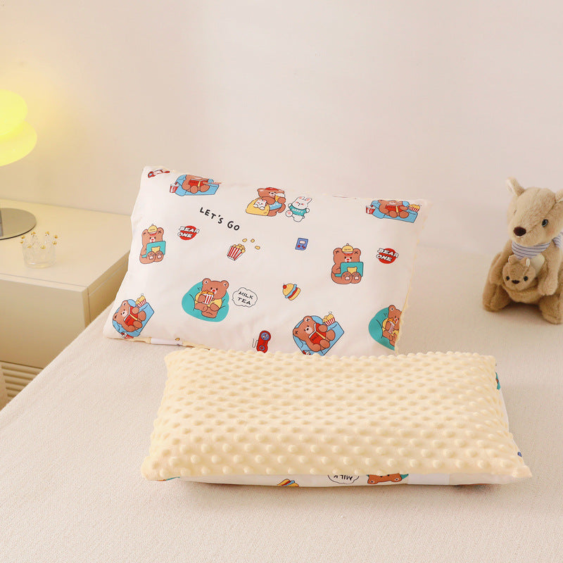 Caricature Doudou Fleece Oreiller Tout-Cotton