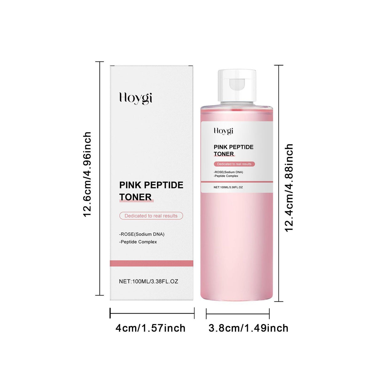 Toner hydratant HOYGI Rose visage