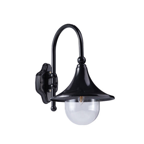 Lampe murale extérieure Lampe murale en corne Porte extérieure Lampe Stairs Pastoral Aluminium Balcon Expose
