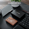 Slim Minimalist Wallet with ID Window