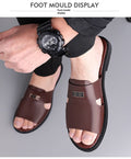 Hommes Casual Respirant polyvalent Pantoufles antidérapantes