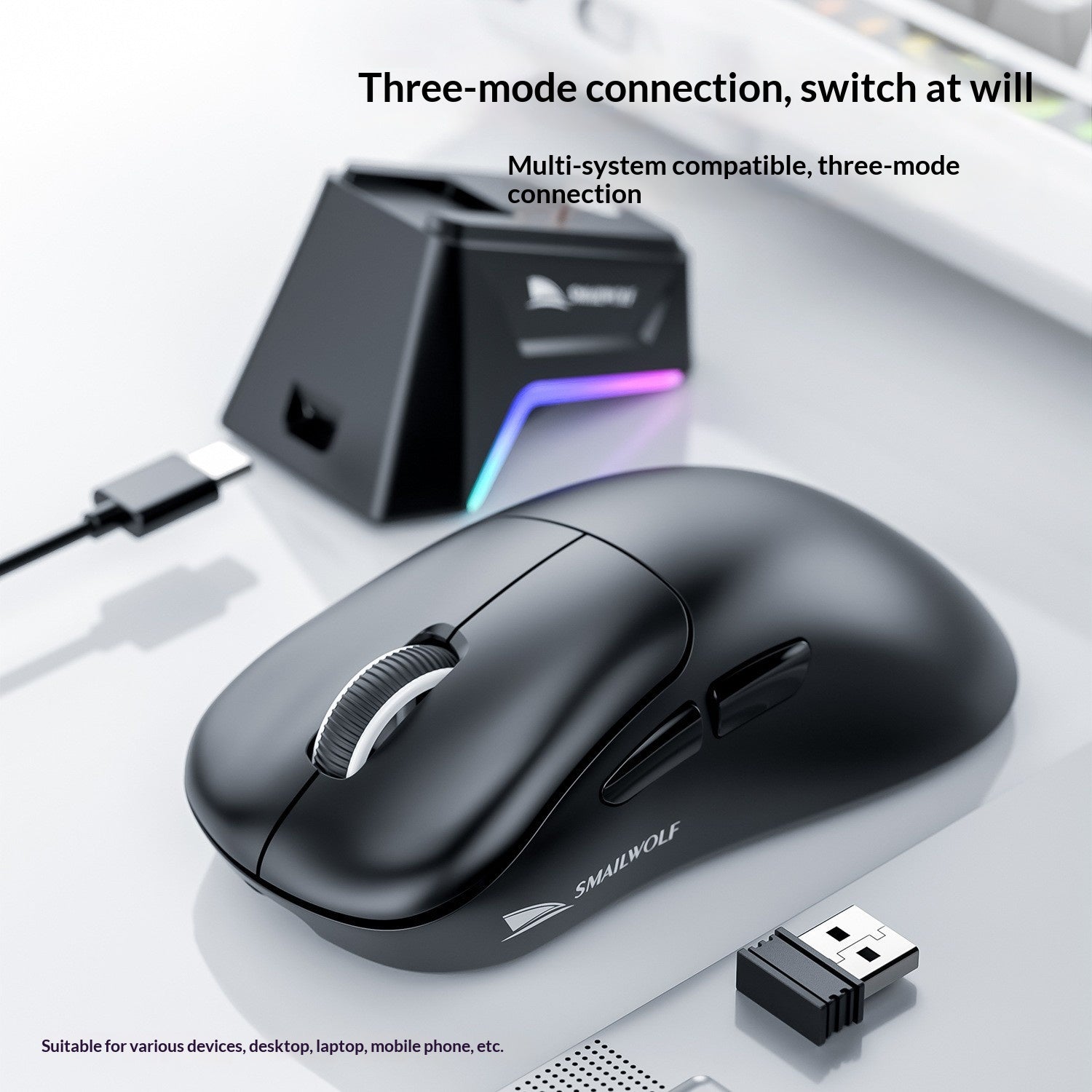 Souris Bluetooth sans fil pour les bureaux Et les ordinateurs portables