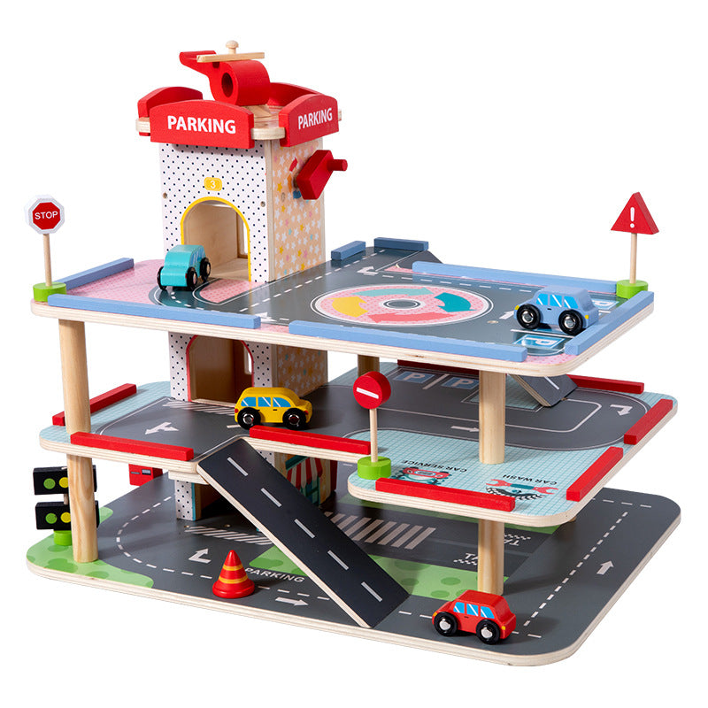 Large Size Car Parking Assembly Puzzle Game