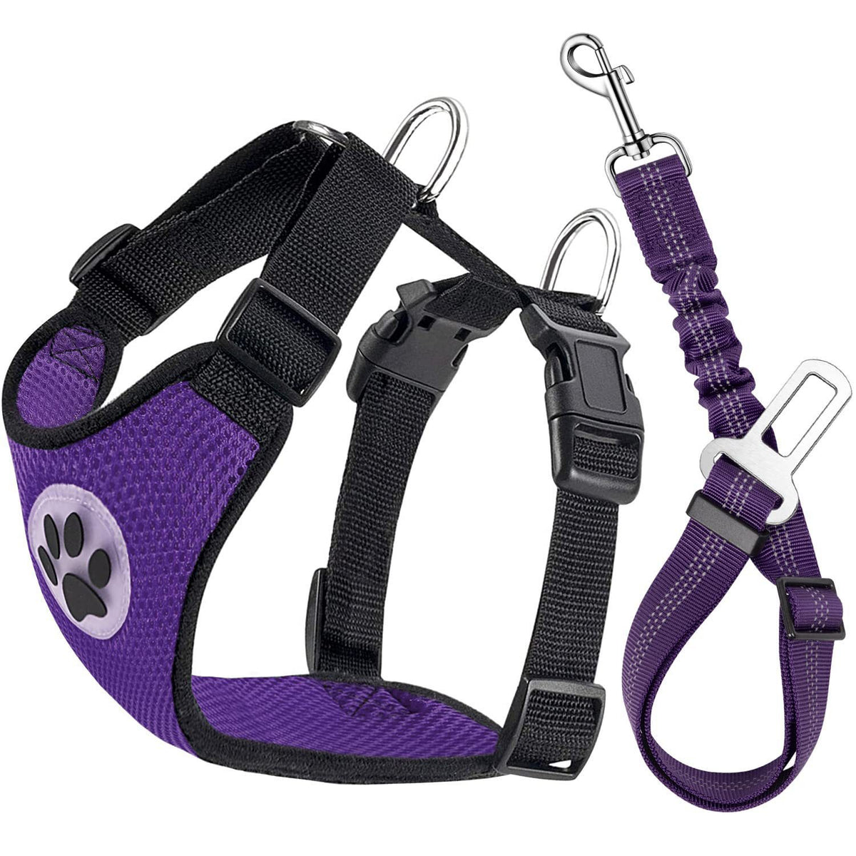 Fournitures pour animaux de compagnie Explosions Amazon Dog Leash Small Dog Vest Cost Strap Reflective Dog Rope Wh