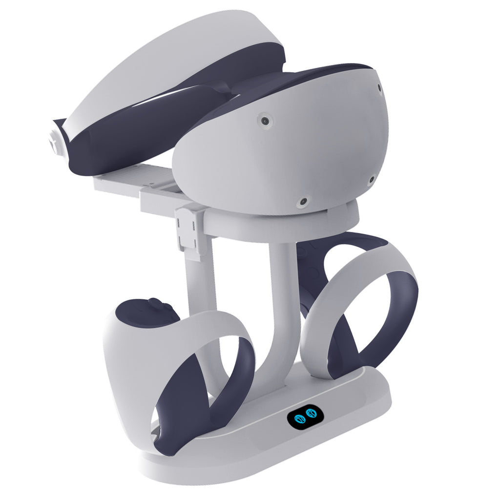 With Storage Glasses Handle Charging Base Stand with Display Light
