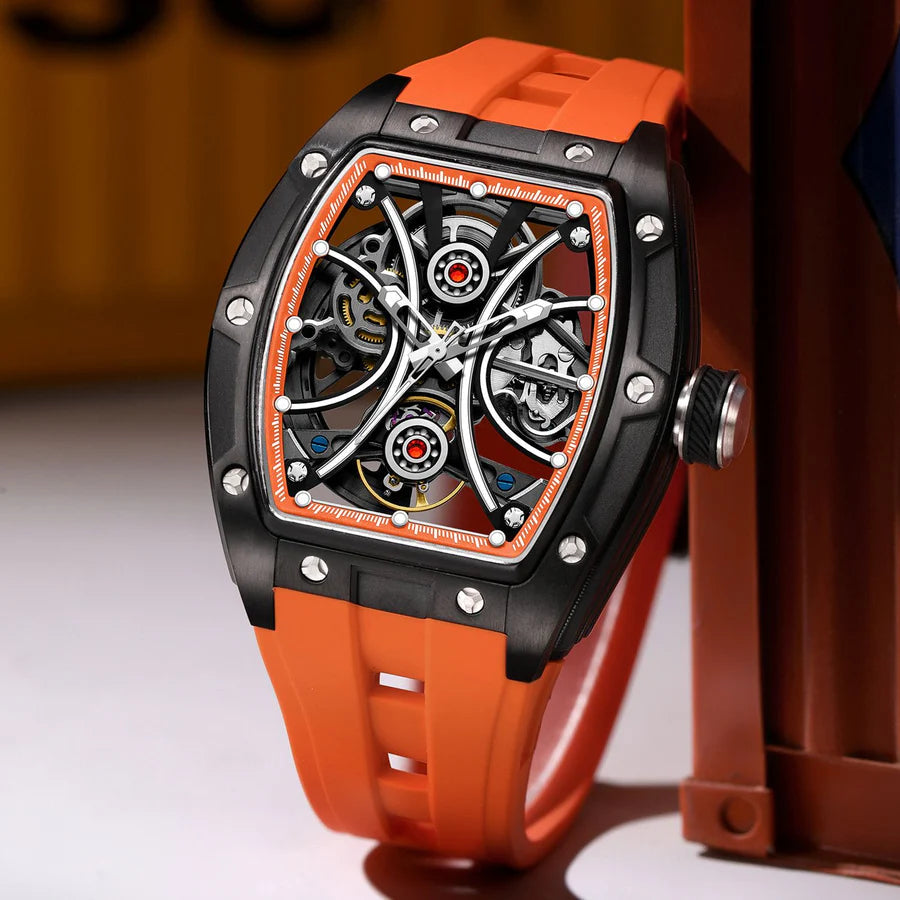 Imperméable Barrel lumineux Hommes Montre
