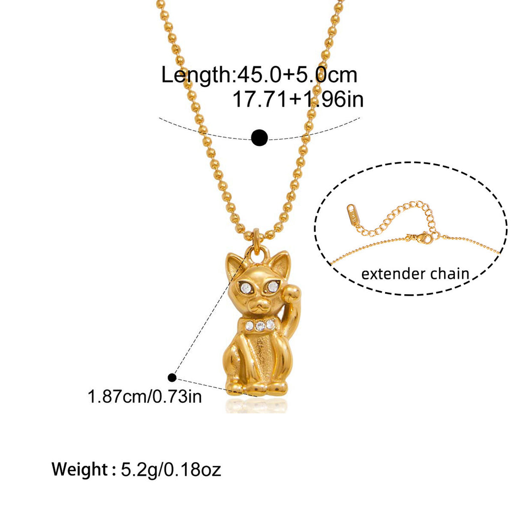 Collier femme en acier inoxydable 316