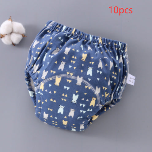 Pantalons d'entraînement pour bébés Lavable Couverture de couche de gaze 6 couches