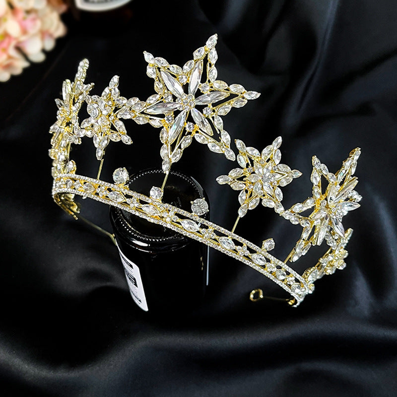 Accessoires de photographie XINGX Strass Fashion Crown Headdress