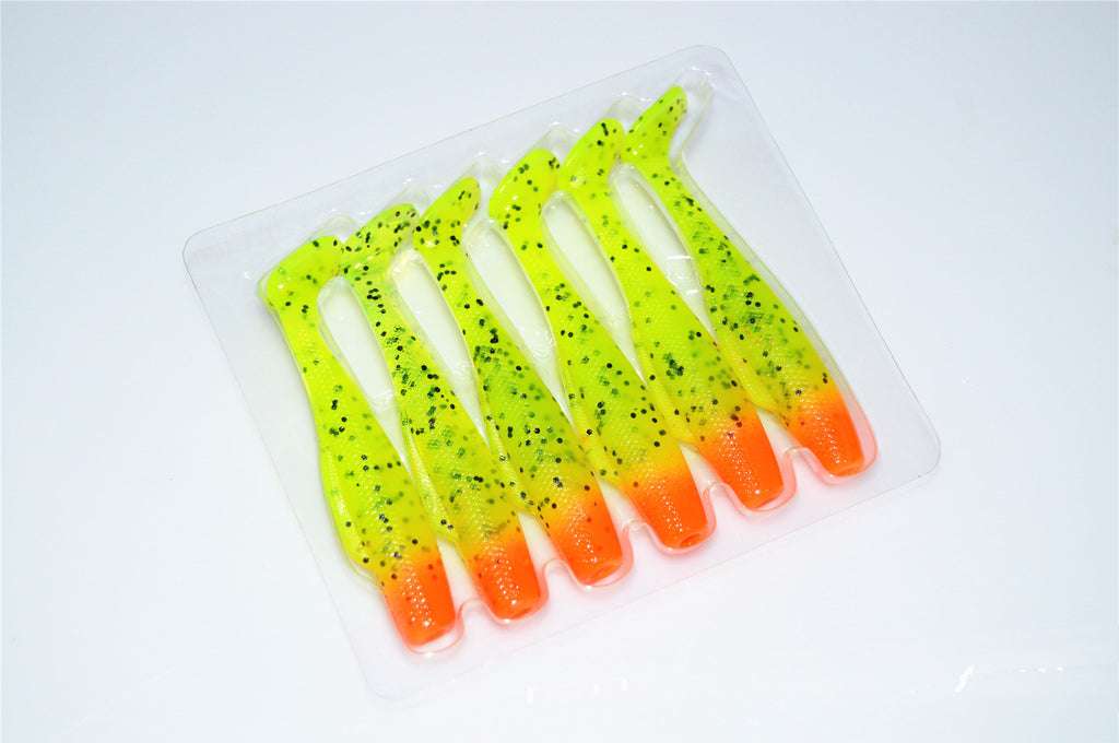 Ensemble multicolore en T-tail Lure Soft Bait