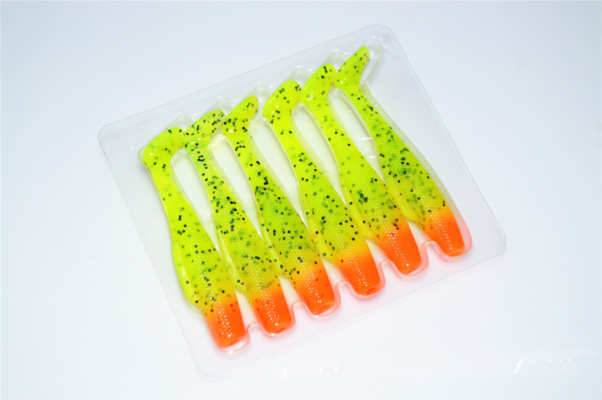 Ensemble multicolore en T-tail Lure Soft Bait