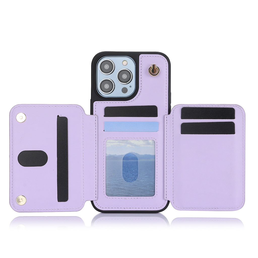Porte-cartes zippées créative Corde cas téléphone