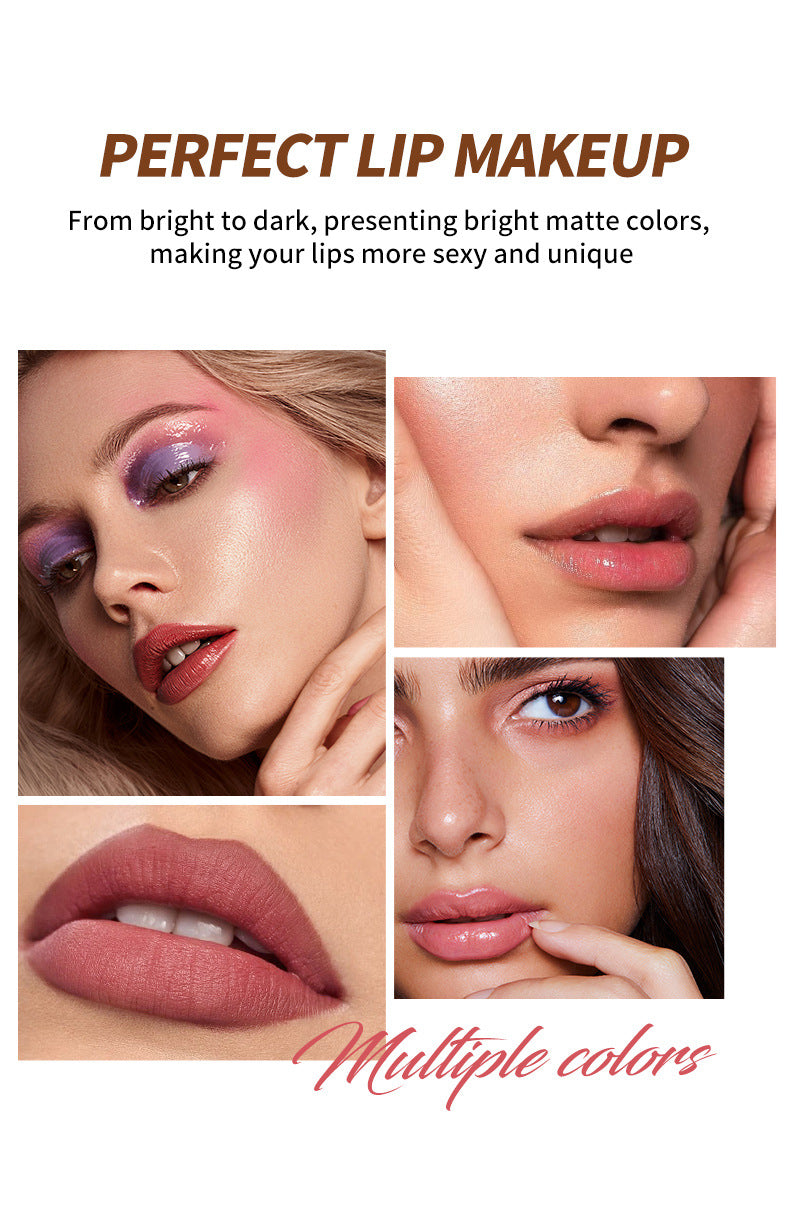 APPELEZ LING Transfer-Proof Velvet Matte Liquid Lipstick Set - 6 Piece Set