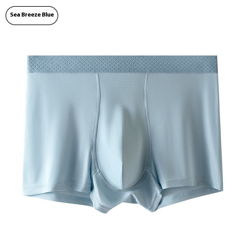 Boxer modal en nylon Shorts pour hommes d'âge moyen et vieux Boxers