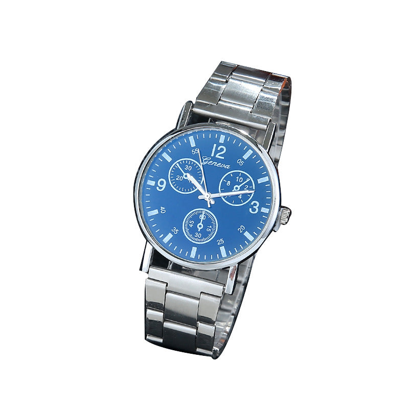 Montre Bleue Casual Homme