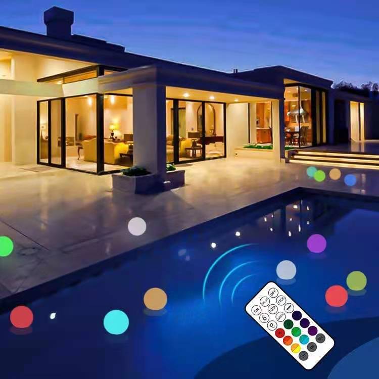 Remote control wireless toy ball lamp