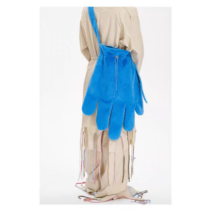 Bleu Four 14 pouces Vêtements de travail Gros gants Sacs de corps