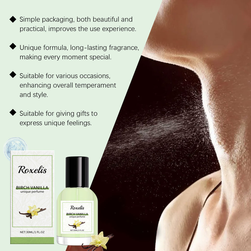 Parfum unique de la vanille de bouleau