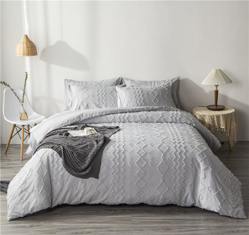 Couverture matelassée Ins Bohemian Craft Trois ou quatre ensembles
